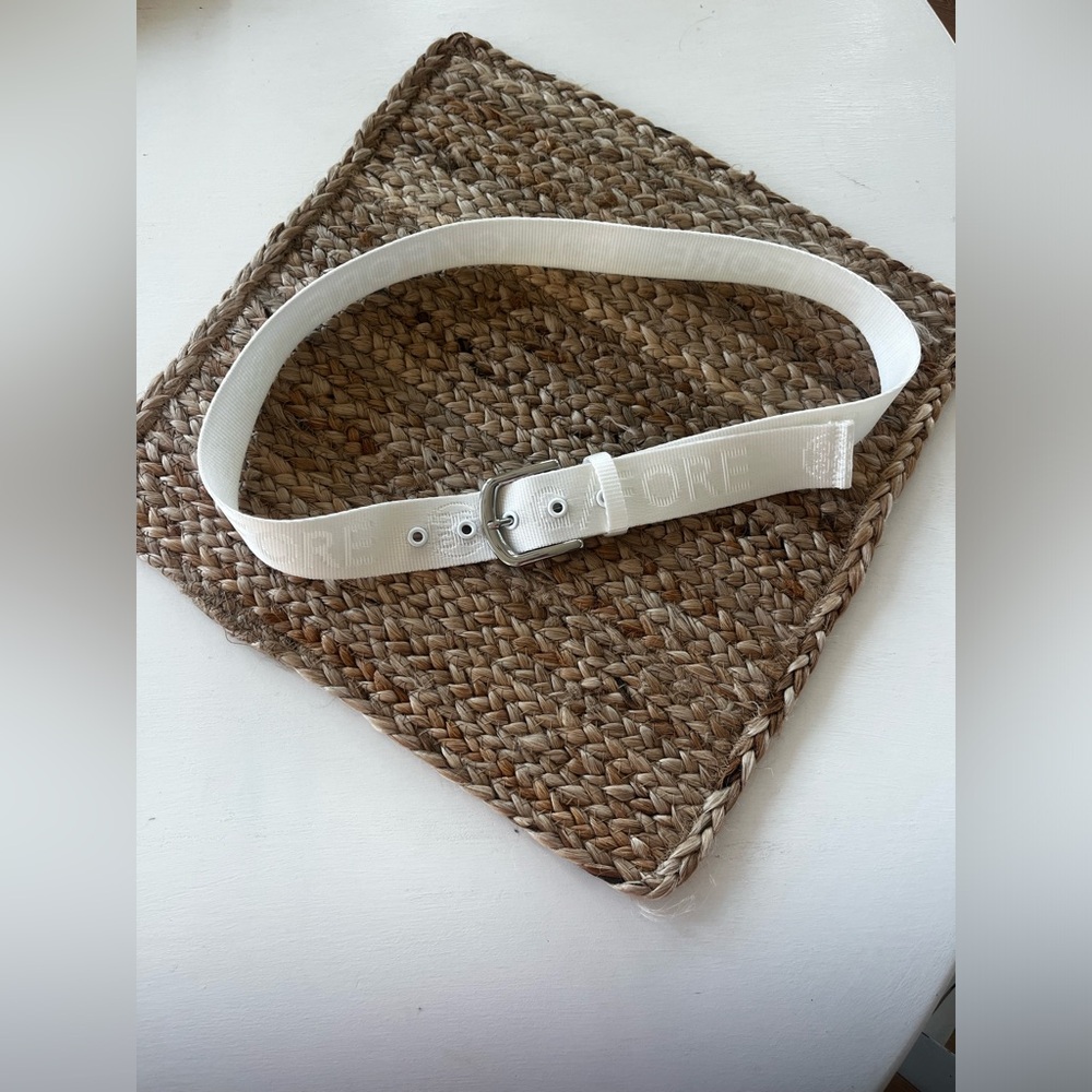 White G/FORE Logo Belt